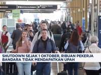 Video: Shutdown Berlanjut, AS Bakal Pangkas Penerbangan di 40 Bandara