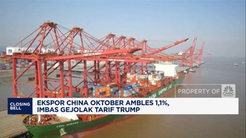 Video: Ekspor China Oktober Ambles 1,1%, Imbas Gejolak Tarif Trump