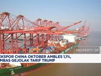 Video: Ekspor China Oktober Ambles 1,1%, Imbas Gejolak Tarif Trump