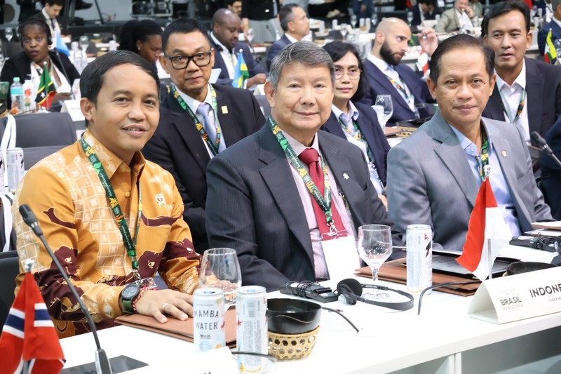 Indonesia menegaskan kembali komitmennya terhadap aksi iklim global dan menyampaikan dukungan penuh terhadap inisiatif Tropical Forests Forever Facility (TFFF) yang diluncurkan oleh Presiden Luiz Inácio Lula da Silva di Belem, Brasil. (Istimewa)