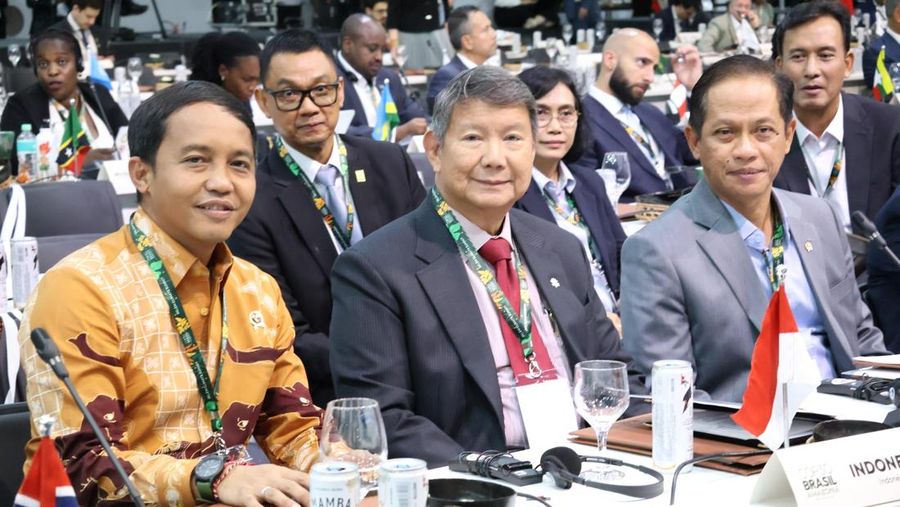 Indonesia menegaskan kembali komitmennya terhadap aksi iklim global dan menyampaikan dukungan penuh terhadap inisiatif Tropical Forests Forever Facility (TFFF) yang diluncurkan oleh Presiden Luiz Inácio Lula da Silva di Belem, Brasil. (Istimewa)