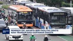 Video: Gratis Naik Transum Bagi Karyawan Swasta Jakarta, Ini Syaratnya