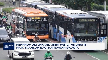 Video: Gratis Naik Transum Bagi Karyawan Swasta Jakarta, Ini Syaratnya