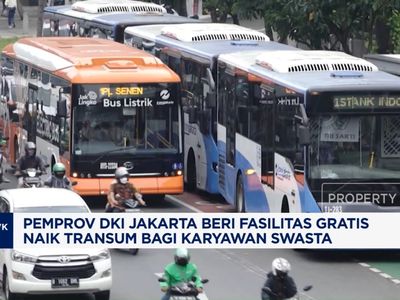 Video: Gratis Naik Transum Bagi Karyawan Swasta Jakarta, Ini Syaratnya