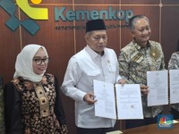 2 Menteri Prabowo Teken MoU Kopdes Merah Putih, Ini Poin Pentingnya