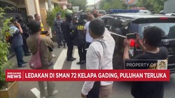  Ledakan di SMAN 72 Kelapa Gading, Puluhan Orang Terluka