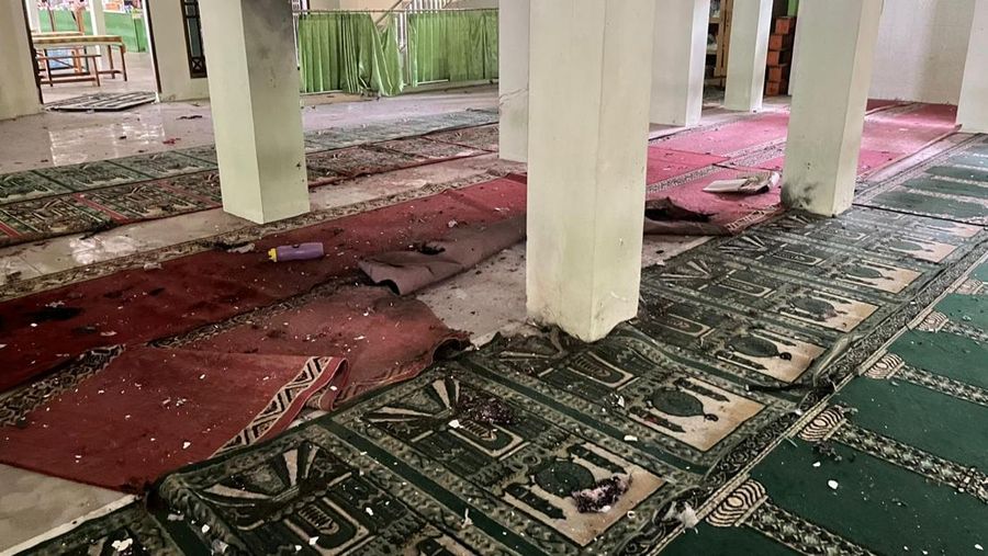 Lokasi Tempat Kejadian Perkara ledakan di masjid SMAN 72 Jakarta Utara, Jumat (7/11/2025). (Dok. Istimewa)