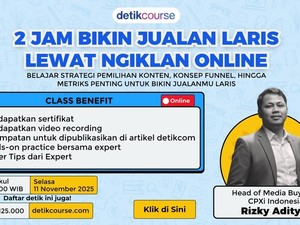 Biar Bisnis Nggak Ketinggalan! Belajar Cara Ngiklan Online bareng detikcourse