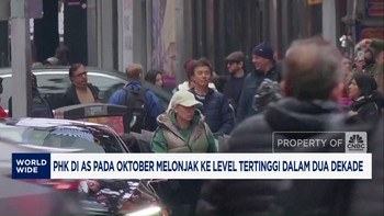 Video: PHK AS Oktober Melonjak ke Level Tertinggi Dalam 2 Dekade