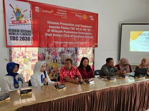 Kolaborasi Rotary Club Surabaya Kaliasin Dukung Eliminasi TBC 2030