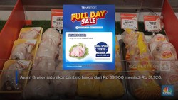 Video: Si Paling Hemat, Ayam Broiler Harga Miring Ada di Transmart