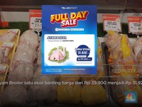 Video: Si Paling Hemat, Ayam Broiler Harga Miring Ada di Transmart