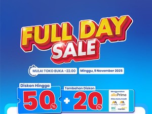 Jangan Lupa Serbu Transmart Full Day Sale Hari Ini! Pesta Diskon 50% + 20%