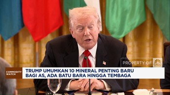 Video: Trump Umumkan 10 Mineral Penting Baru Bagi AS