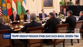 Video: Trump Ungkap Pasukan Stabilisasi Gaza Bakal Segera Tiba