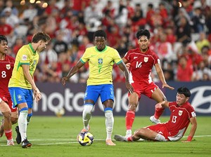 Indonesia U-17 Vs Brasil U-17: Garuda Muda Dibantai 0-4