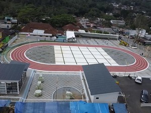 Alun-alun Jampangtengah Siap Jadi Ikon Baru Sukabumi Selatan
