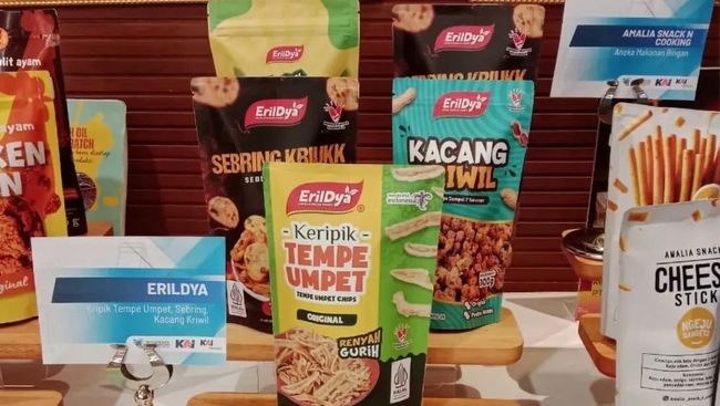 Top! BRI Sukses Antarkan UMKM "Erildya Cemilan Family" Naik Kelas