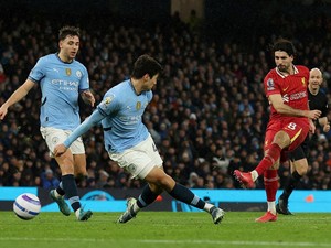 Video: Comeback Dramatis! Manchester City Kalahkan Liverpool 2-1 di Anfield