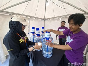Jangan Takut Kehausan Ada Water Station di WJF 2025