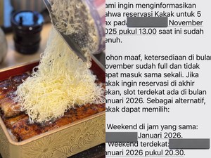 Resto Unagi Favorit Raditya Dika Viral, Waiting List sampai Januari 2026!