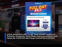 Video: Yuk Ke Transmart! Hari Ini TV LED Diskon Besar
