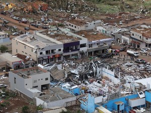 Video: Kota di Brasil Luluh Lantak Diterjang Tornado, 6 Tewas-750 Luka