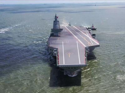 Awas AS! China Makin Ngeri Punya Kapal Induk Fujian, Ini Penampakannya