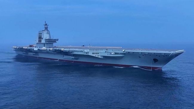 China Bangun Kapal Induk Nuklir Pertama, Saingi Kekuatan AS