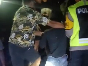Terduga Pelaku Begal dan Percobaan Perkosaan di Lamongan Dimassa Warga