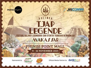 Festival Kuliner Tjap Legende Hadir di Makassar, Sajikan 200 Menu Nusantara