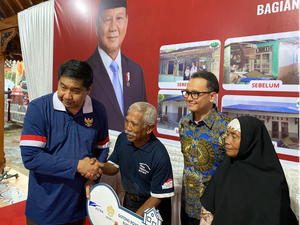 Menteri Ara Tinjau Proses Pembangunan RLH untuk Binaan Astra di Banyumas