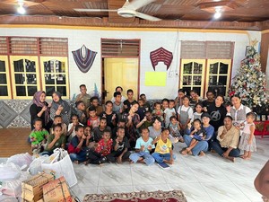 Cerita Bripda Chardes Kelola Panti Asuhan untuk Anak Yatim di Sorong Papua