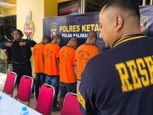 Bapak dan Anak di Ketapang Spesialis Curanmor Ditangkap