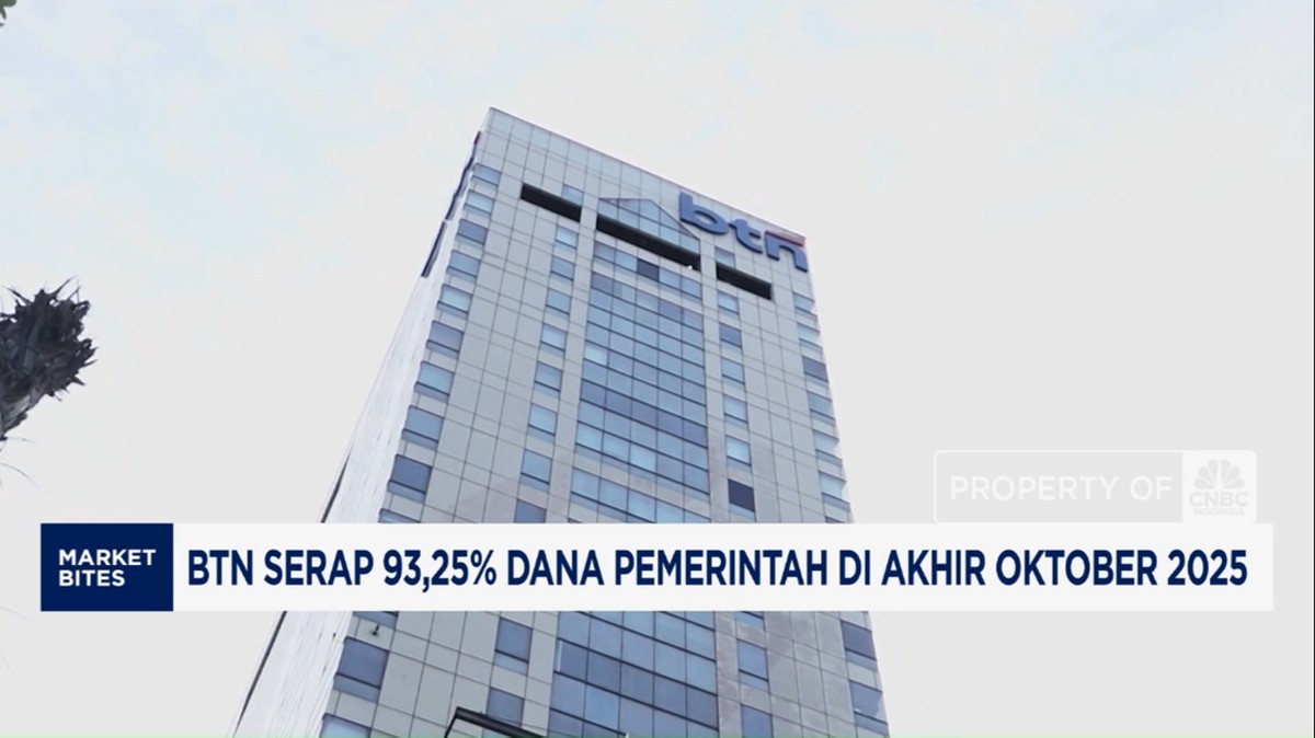 Video: BTN Serap 93,25% Dana Pemerintah di Akhir Oktober 2025