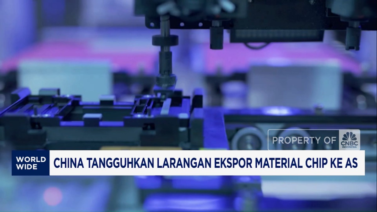 Video: China Tangguhkan Larangan Ekspor Material Chip ke AS