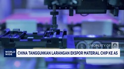 Video: China Tangguhkan Larangan Ekspor Material Chip ke AS