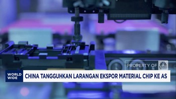 Video: China Tangguhkan Larangan Ekspor Material Chip ke AS