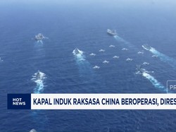 Video: China Resmikan Kapal Induk Fujian-Pantau Proyek IKN dari Udara