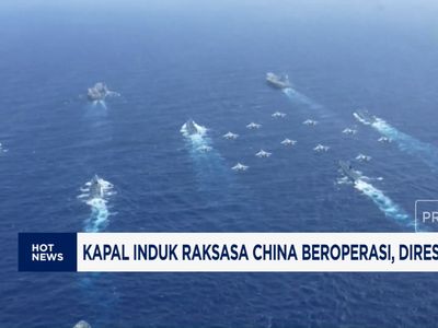 Video: China Resmikan Kapal Induk Fujian-Pantau Proyek IKN dari Udara