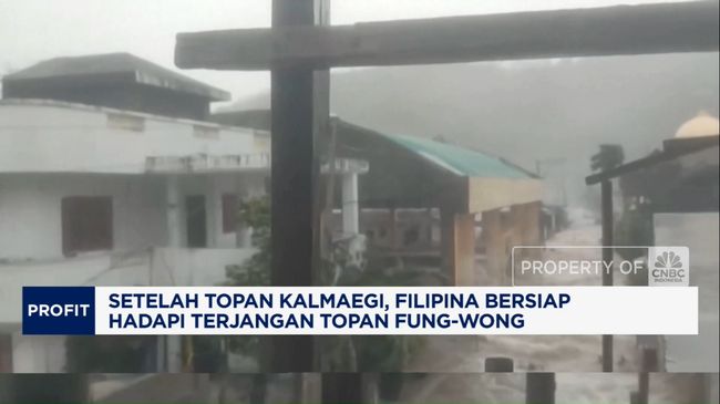 Video: Filipina Bersiap Hadapi Terjangan Topan Fung-Wong