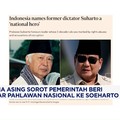 Video:Media Asing Soroti Pemberian Gelar Pahlawan Nasional ke Soeharto