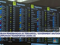 Video: Government Shutdown Lumpuhkan Transportasi Udara di AS