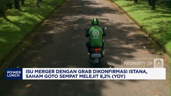 Video: Isu Merger Dengan Grab Dikonfirmasi, Saham GoTo Sempat Melejit