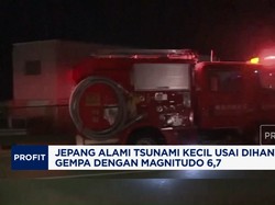 Video: Jepang Alami Tsunami Kecil Usai Dihantam Gempa Magnitudo 6,7