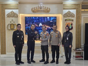 Kapolda Lampung Terima Peserta KKP Sespimmen Dikreg Ke-65 Gelombang II