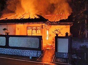 Rumah di Karangasem Terbakar, Uang hingga Perhiasan Emas Ludes