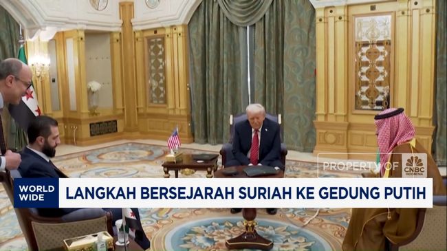 Video: Langkah Bersejarah! Presiden Suriah ke Gedung Putih Temui Trump