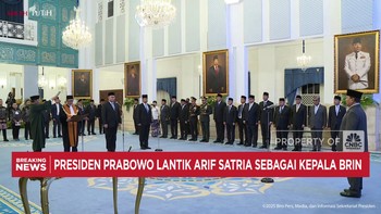 Video: Presiden Prabowo Lantik Kepala BRIN Hingga Wakil Ketua MA