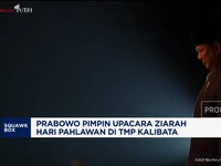 Video: Prabowo Pimpin Upacara Ziarah Hari Pahlawan di TMP Kalibata